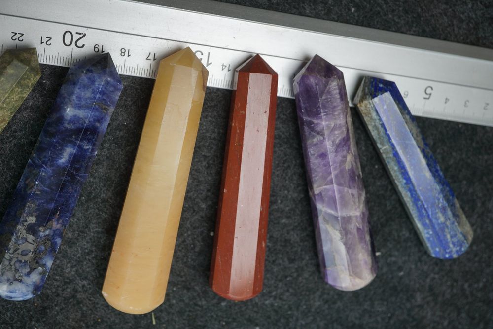 7 Chakra Reiki Massage Griffel Set 7 Stück Top Set | Kaufen auf Ricardo