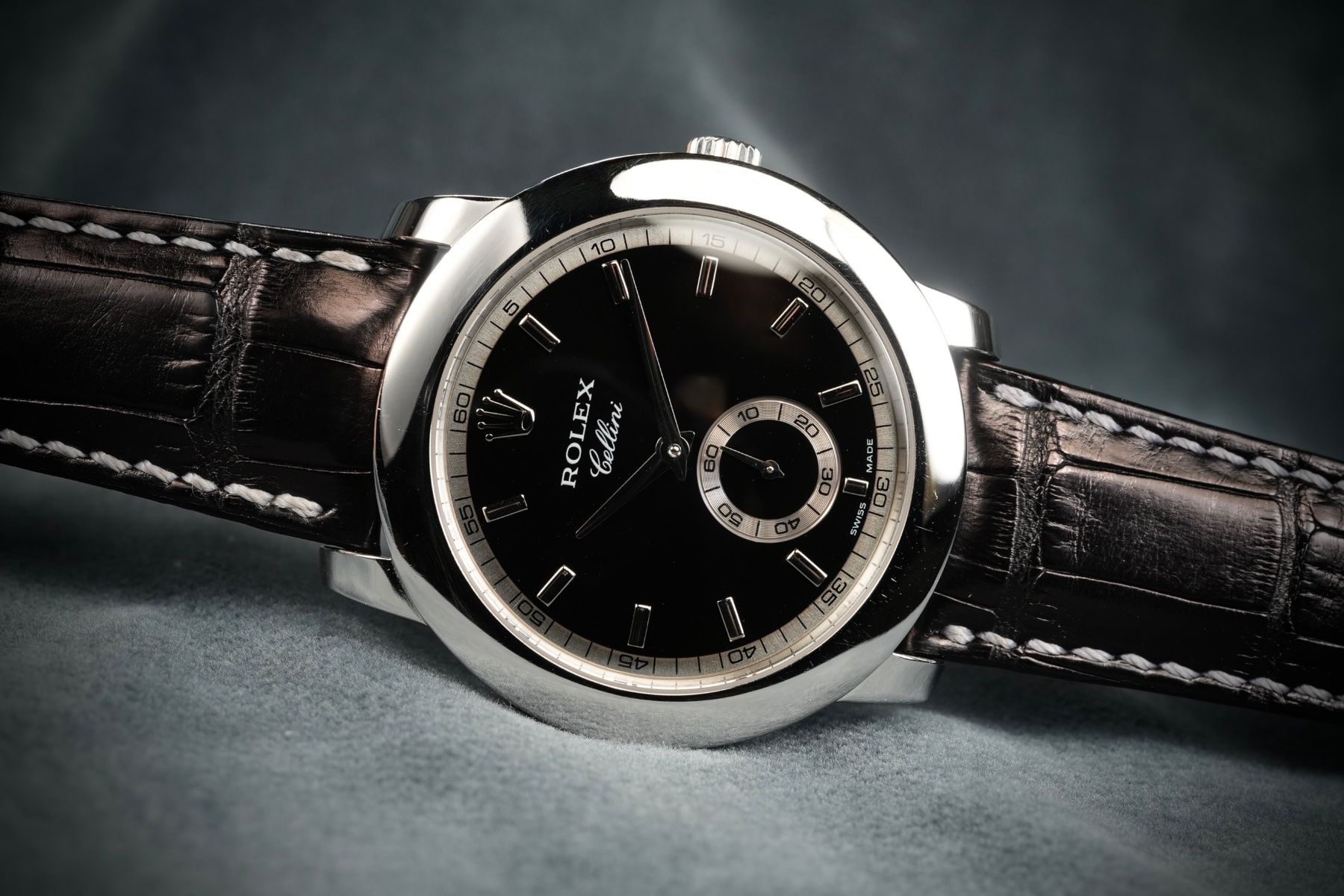 Rolex Orologi: Rolex Cellini Ref. 5241 Platinum 950 Full Set – Usato da Morcote venduto da chronoservice