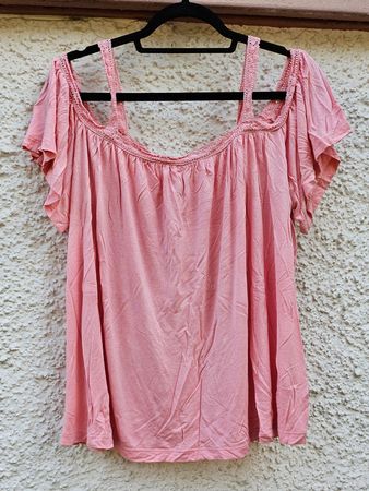 Cold-Shoulder-Shirt Spitze weit,Bonprix Rainbow,Gr.44/46