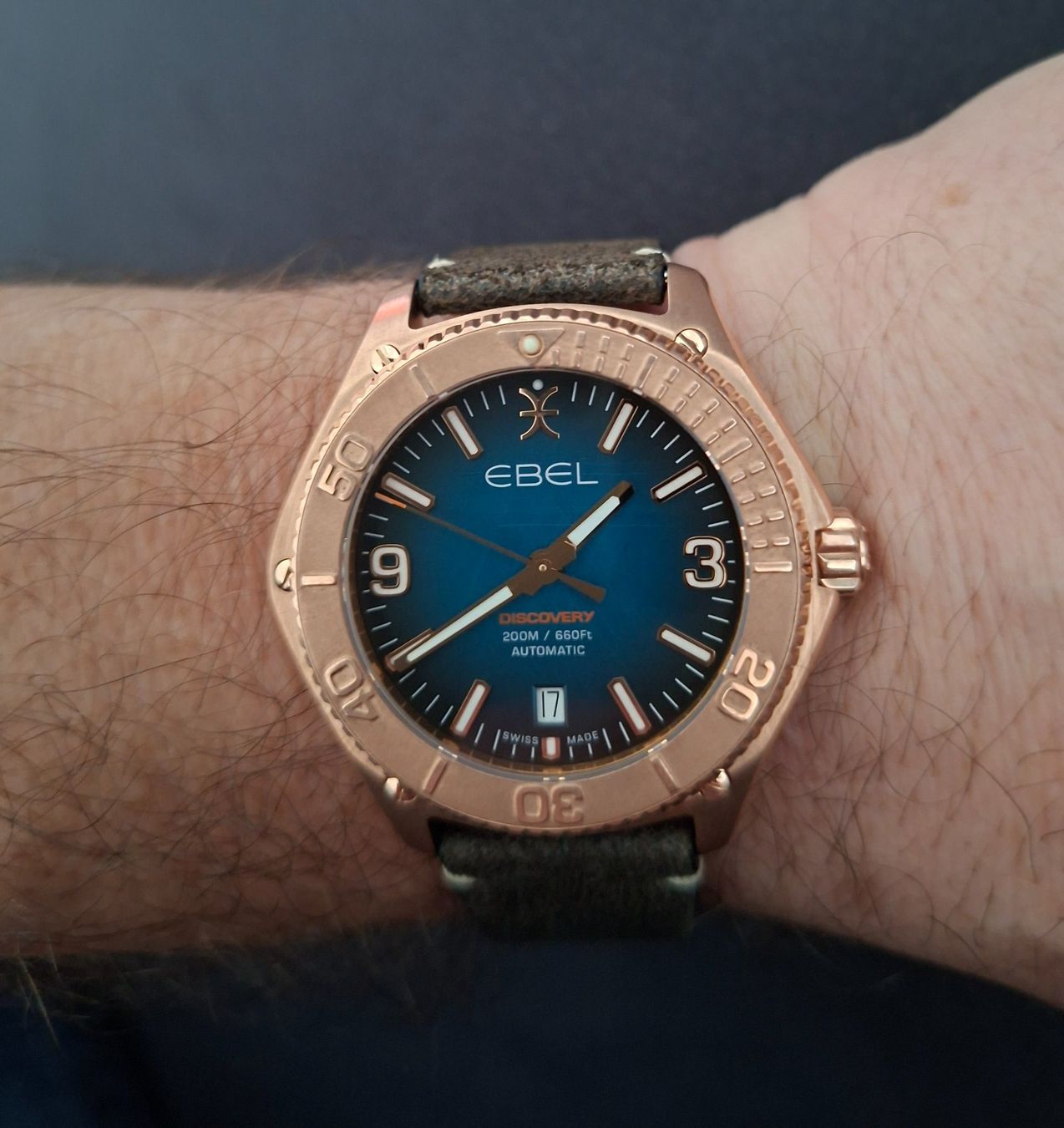 Ebel Orologi: EBEL Discovery Bronze limited – Nuovo (secondo la descrizione) da St. Silvester venduto da gbgmbh 8