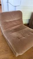 Sessel braun Samt 3 Stueck gebraucht