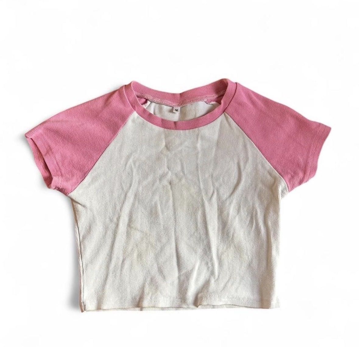 T-shirt: Pink weisses Tshirt – Usato da Lausen venduto da sineri