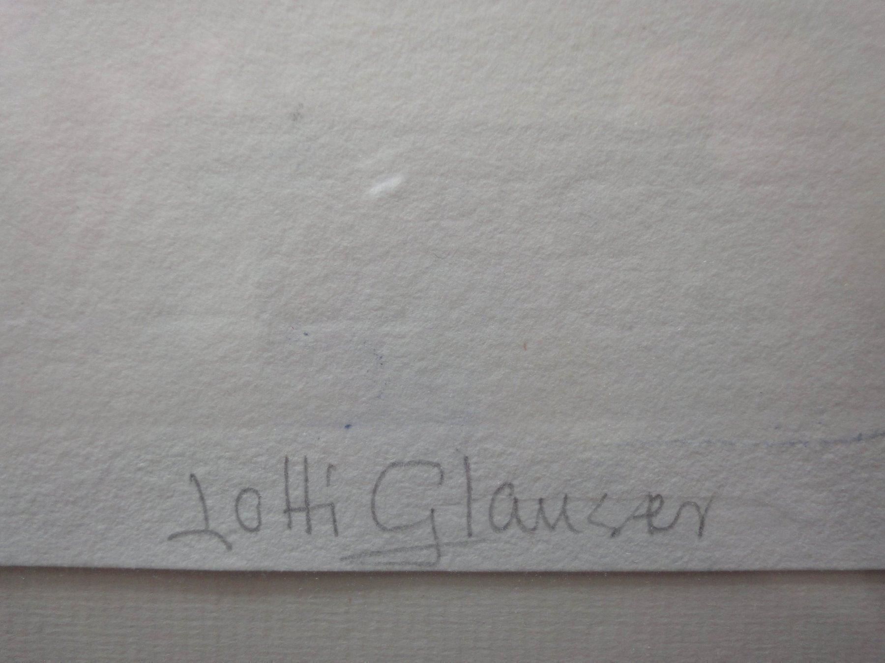 Grafica & Litografie: Glauser Lotti, 1953 - Mohnblumen - Steinlithographie – Nuovo (secondo la descrizione) da Biel/Bienne venduto da 07helios032 6