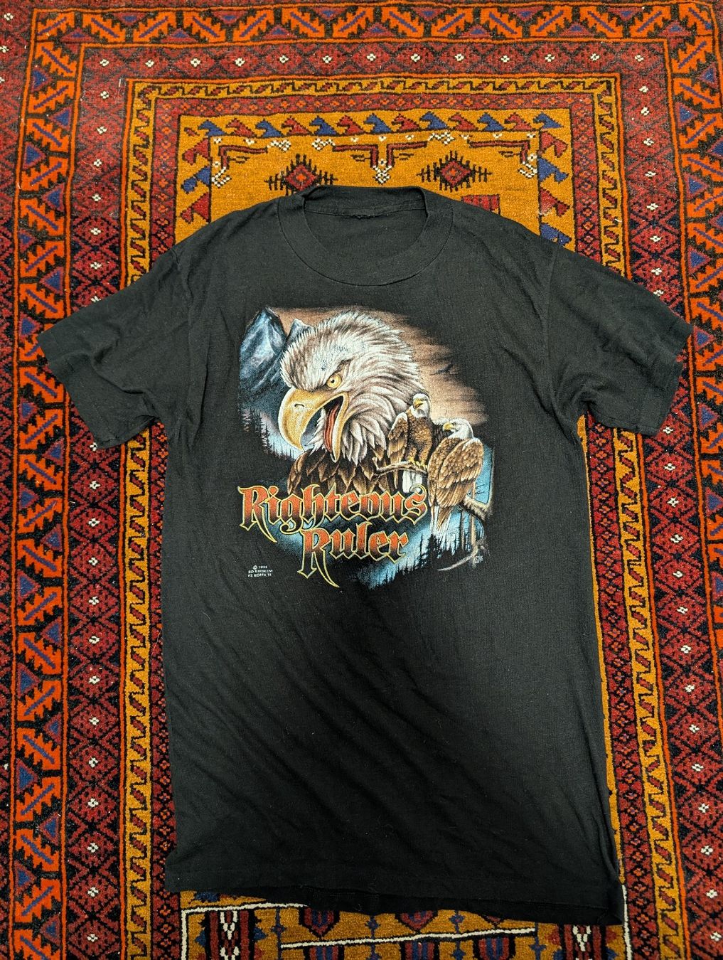 T-shirt: Righteous Ruler T-Shirt 3DPrint single stitch – Usato da Biel/Bienne venduto da Second_Chance_Biel