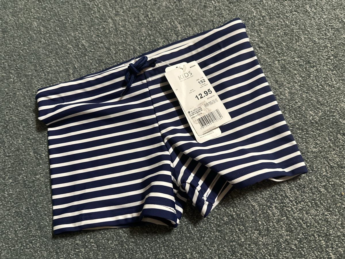 Migros Badehosen: Badehose Kinder Gestreift Gr 152 – Neu und originalverpackt aus Baltschieder von YmroBe