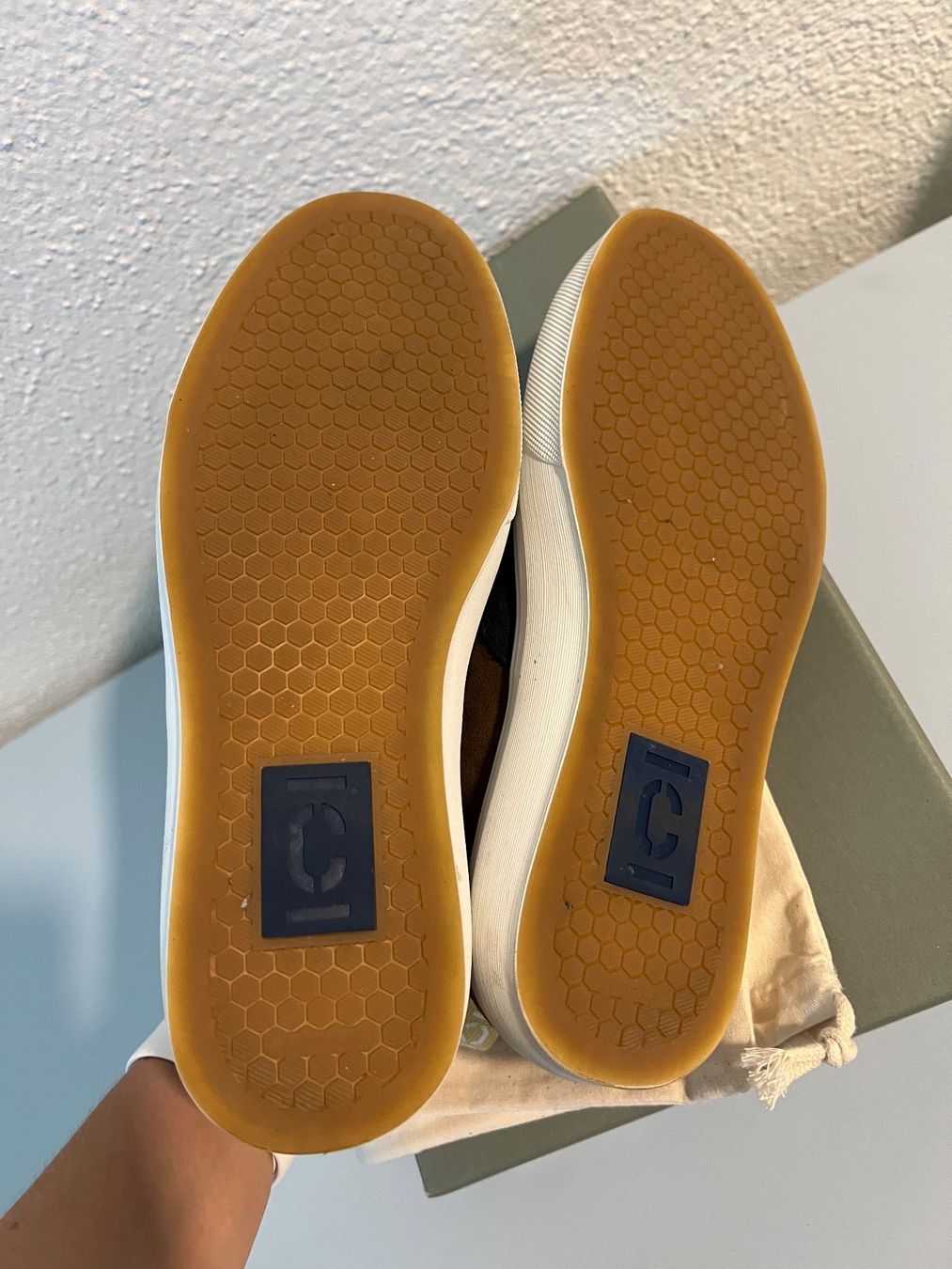 Closed Scarpe da donna: Leder sneakers Closed Gr.37 blau-braun – Usato da Siebnen venduto da dte_9kmw 3