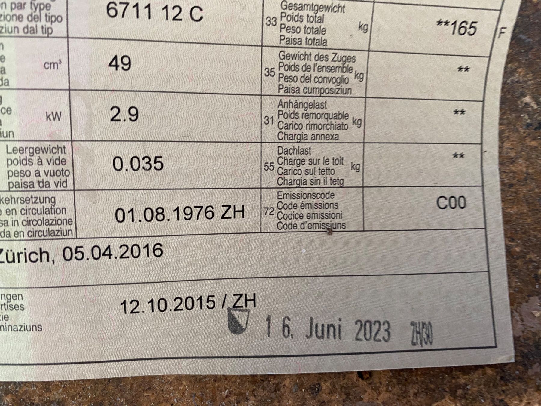 Suzuki Strasse: Zusuki RV 50 Olttimer – Gebraucht aus Oberrieden von Lapro 1