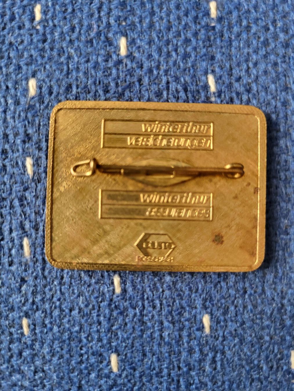 Medaglie: Swiss Ski Handicap Anstecker Brosche Medaille – Usato da Langnau i. E. venduto da Foodmaster 1