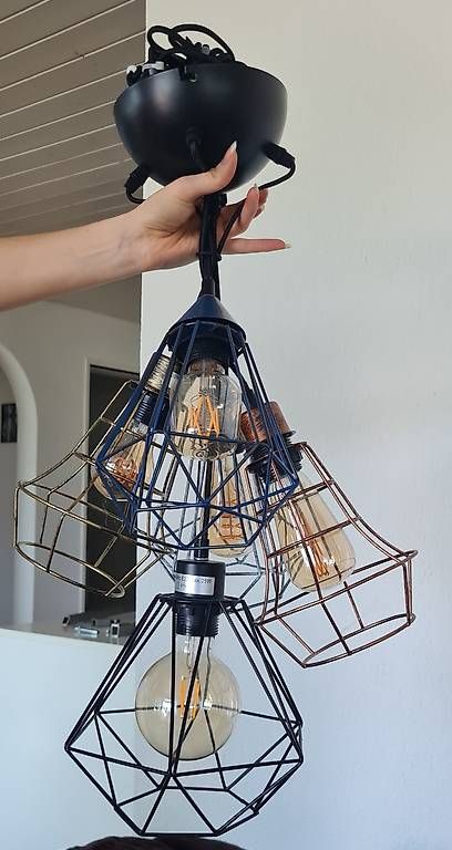 Kronleuchter & Deckenlampen: Deckenlampe Designerlampe – Gebraucht aus Sitterdorf von mat_5c6v