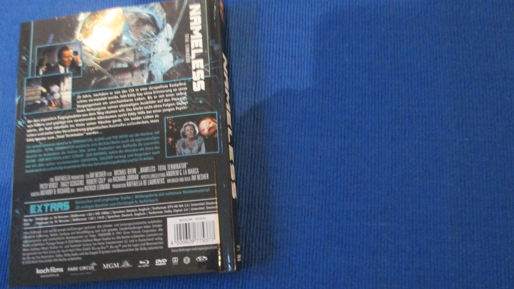 Tous les DVDs: Mediabook Nameless / Total Action/ TOTAL TERMINATOR – Neuf (Voir description) à Wattenwil par Firebird1 2