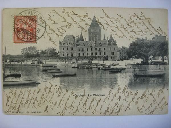 Cartes postales: AK  Ouchy - Le Château – D'occasion à Gundetswil par Egro01