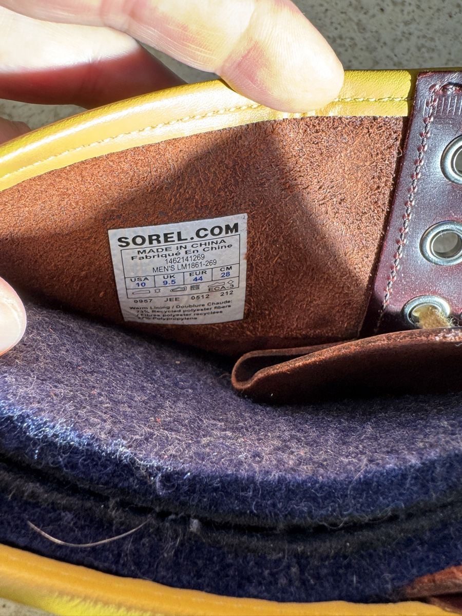 Sorel Scarpe da uomo: Sorel Winterstiefel Größe 44 – Nuovo (secondo la descrizione) da Winterthur venduto da swami-t 5