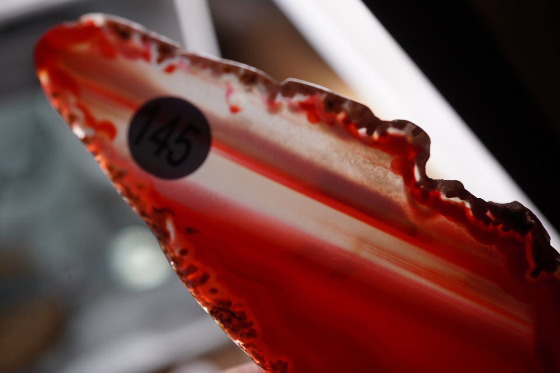Minerali & Pietre curative: Achat  Scheibe  Rot  Wunderschön       ab  1.-     Räumung – Nuovo e nell'imballaggio originale da Eschenbach SG venduto da topstone 5
