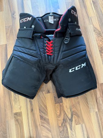 Top Goalie-Hockeyhose CCM CL PRO Gr.SR-S Top Zustand