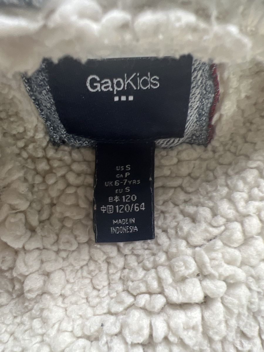 Gap Hemden, T-Shirts & Polos: Gap Kids Hemd Jacke Gr. 120 Teddyfutter Karo – Gebraucht aus Aeugst am Albis von Bsaeub 6