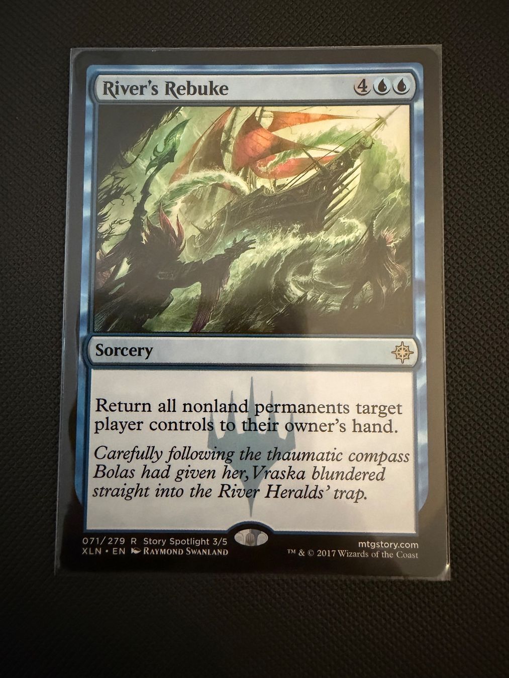 Magic The Gathering Carte collezionabili: River's Rebuke – Usato da Ulisbach venduto da joelsj