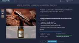 Infinitum Arabian Oudh Raumduft, 200ml, neuwertig!