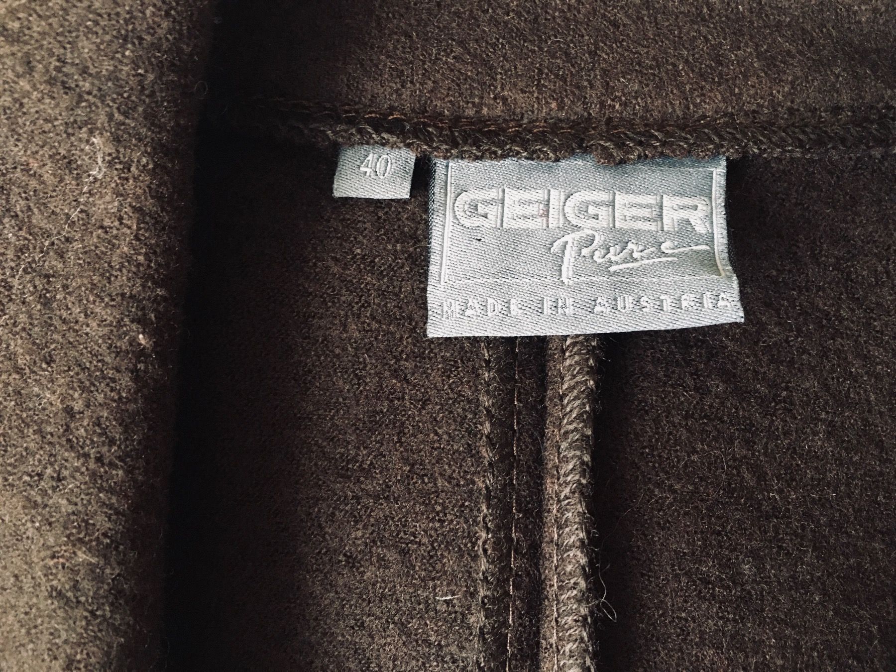 Jacken: Edle moderne Walk-Jacke braun – Gebraucht aus Bern von Smile-2707 5