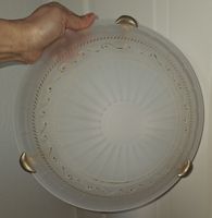 Leuchte, evtl. Muranoglas im florentinischen Stil, Italien
