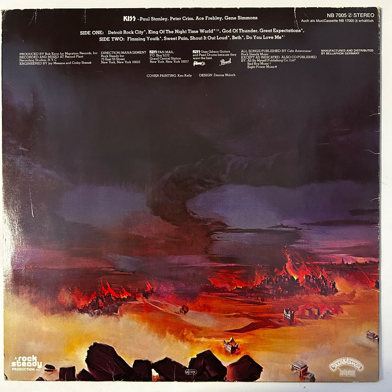 Dischi in vinile: KISS - Destroyer, Vinyl LP – Usato da Aesch BL venduto da BlueMusicRecords 1