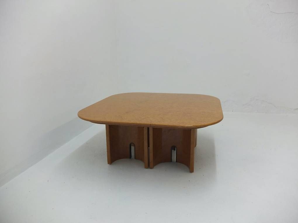 Tische: Table basse postemoderne de Giovanni Offredi pour Saporiti – Gebraucht aus Lausanne von tropdetout 7
