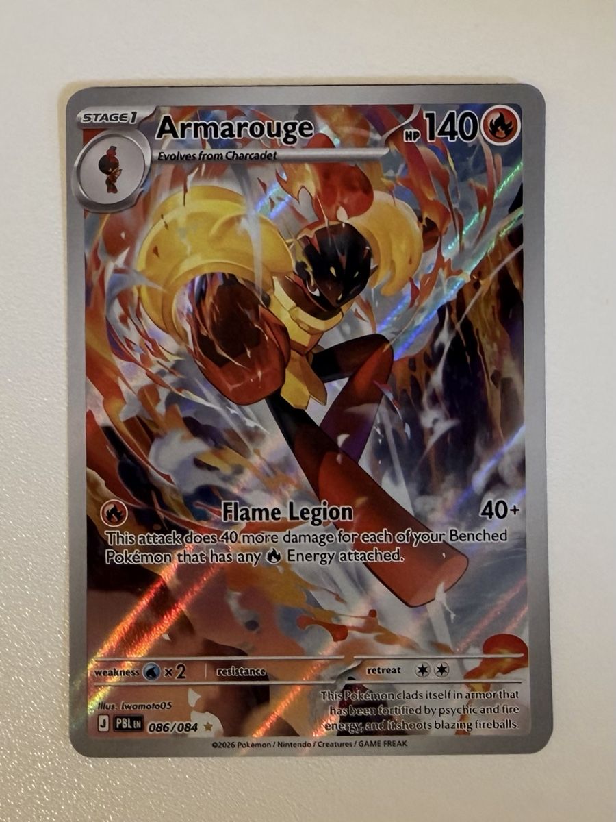 Pokémon Carte collezionabili: Armarouge #86 – Nuovo (secondo la descrizione) da Au SG venduto da Bego1