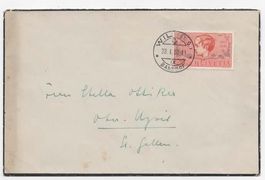Trauerbrief 1938 Wil -  Oberuzwil (A