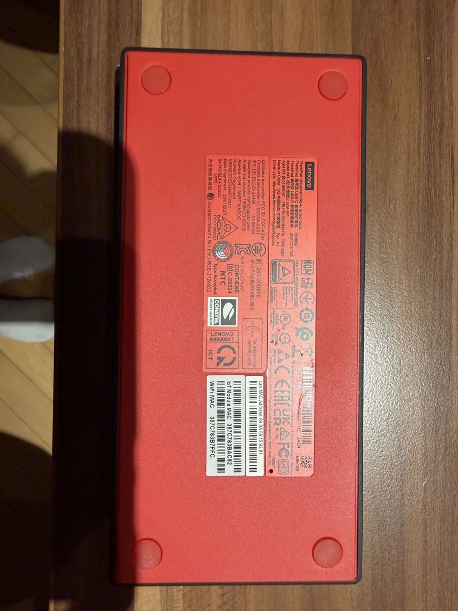 Lenovo Docking station: Lenovo ThinkPad USB-C Dockingstation - Top Zustand! – Nuovo (secondo la descrizione) da Widnau venduto da jenniferjoana 1