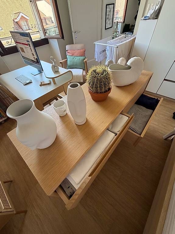 Cassettiere: Commode design en bois clair | Light wood designer chest – Usato da Carouge GE venduto da mma_7n9b 1