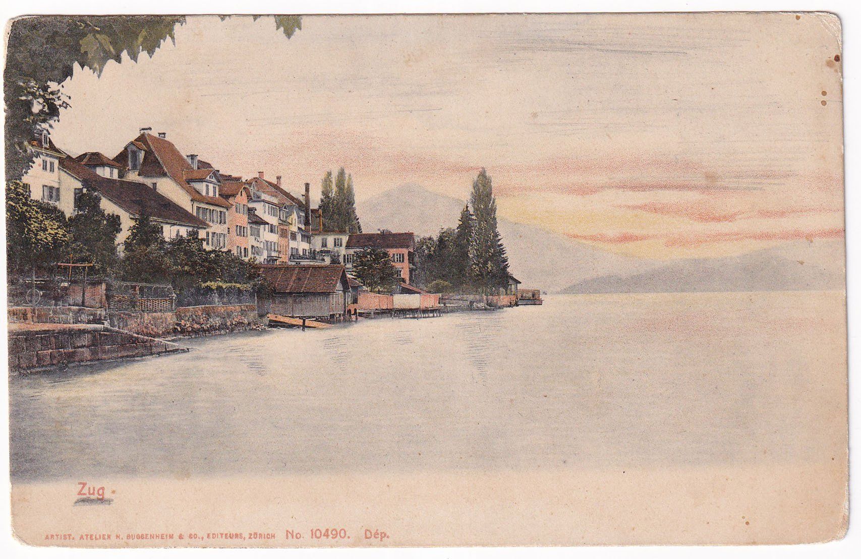 Cartes postales: Zug – Défectueux à Cormoret par Pascalll2001