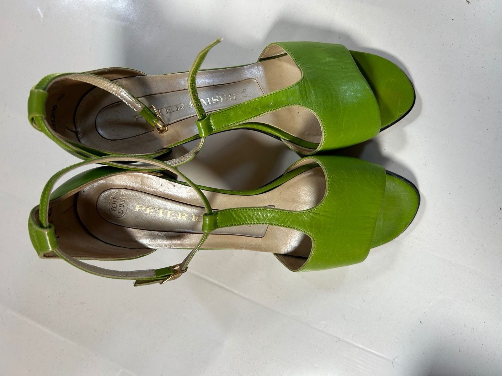 Kaiser Scarpe da uomo: Pumps Peter Kaiser Leder Grün – Usato da Zürich venduto da f_m_fqv6 2