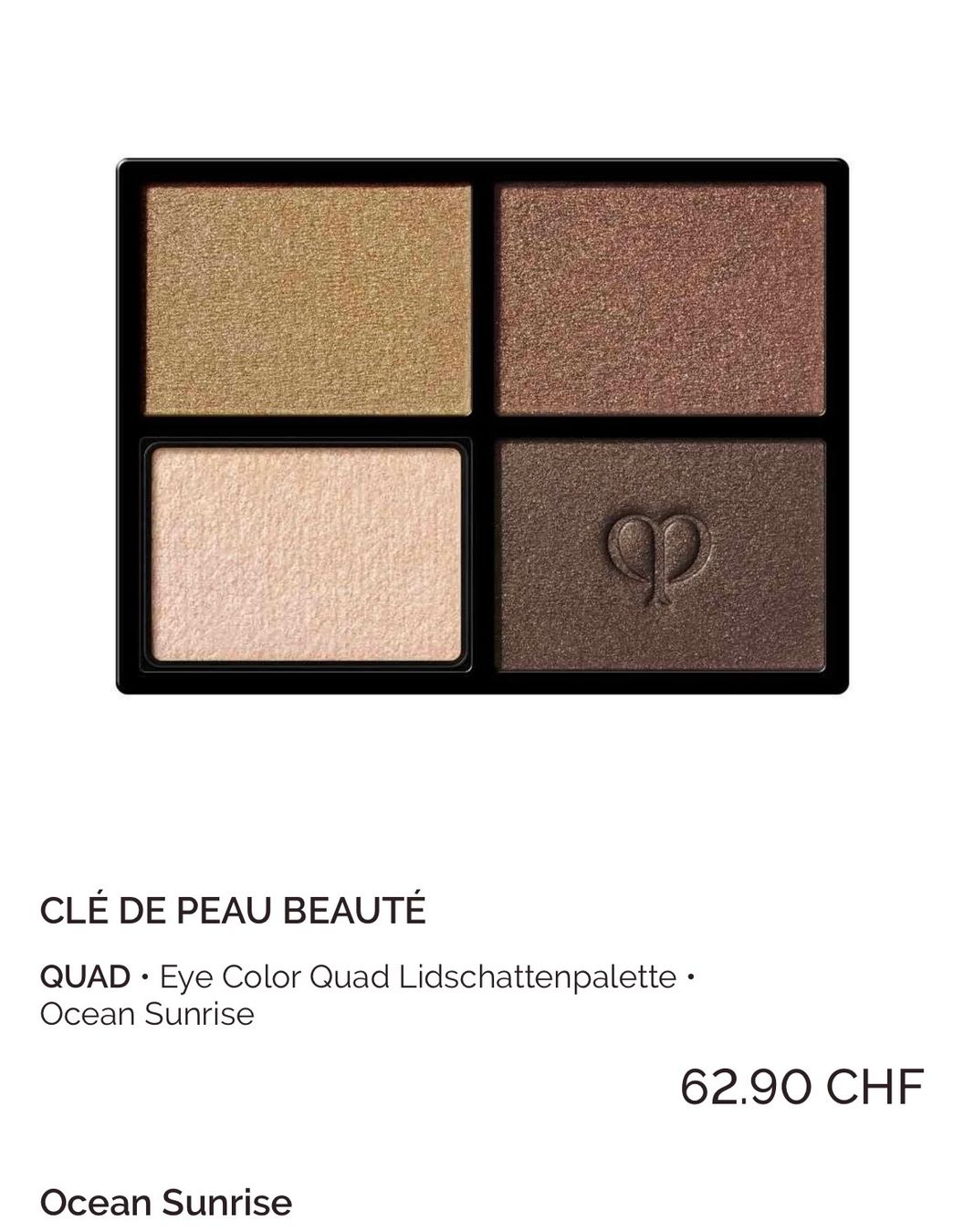 Make-up: CLÉ DE PEAU Lidschatten Refill NP. 62.90 – Nuovo (secondo la descrizione) da Rüfenacht BE venduto da Milena_1 1