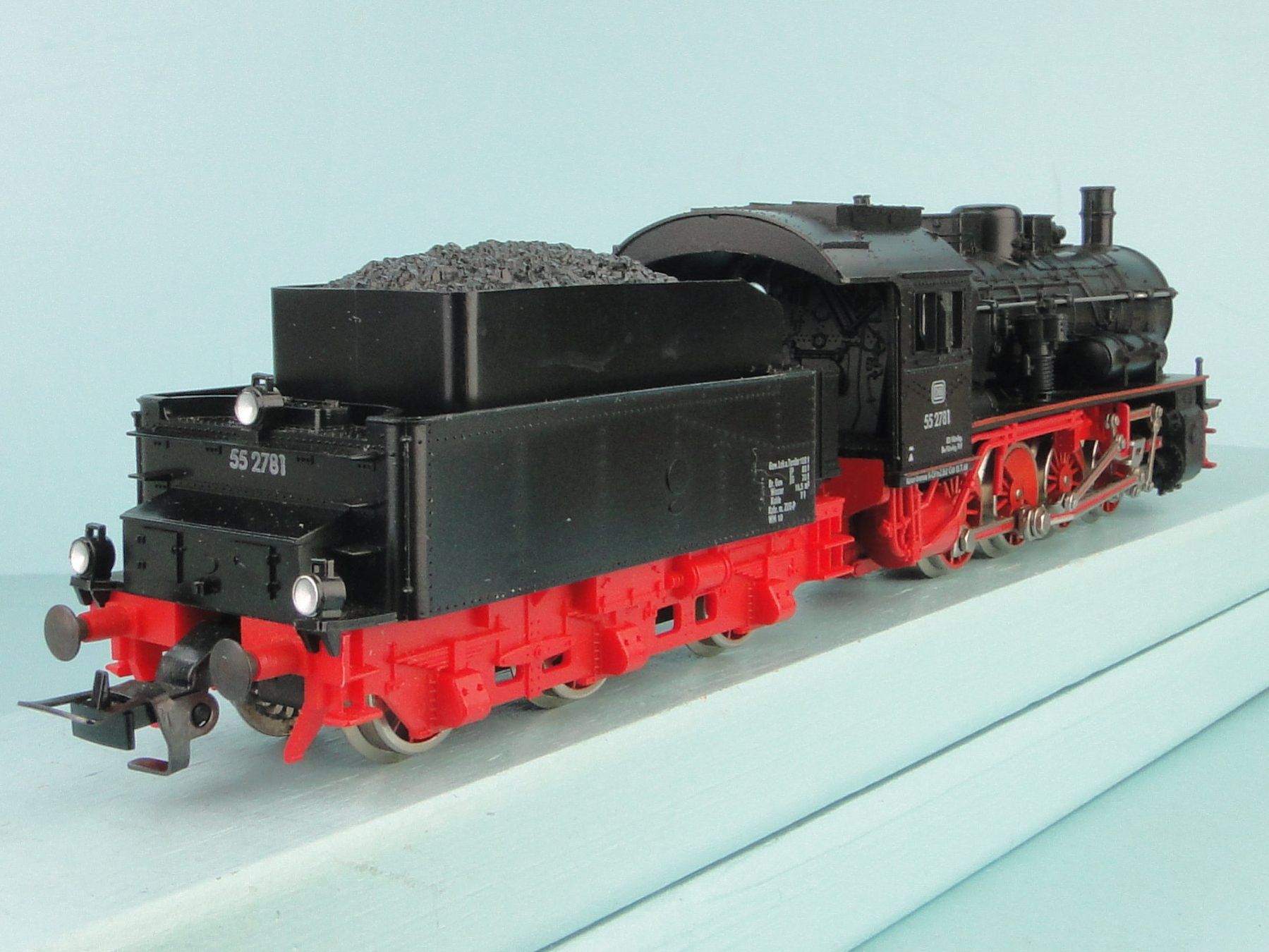 Fleischmann Modellini di ferrovie: Fleischmann H0 4145 BR 55 – Usato da Bülach venduto da cann11 5