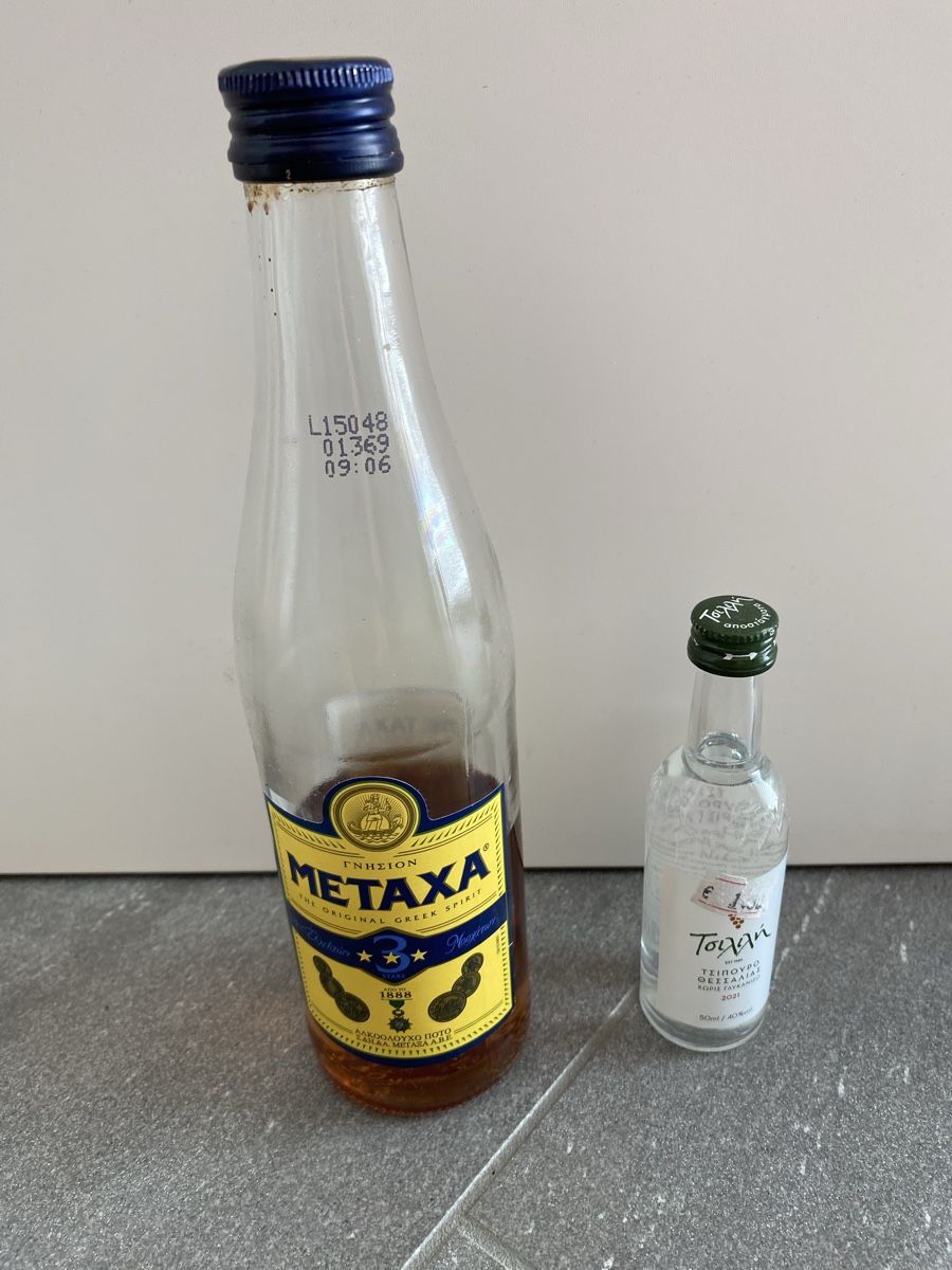 Spiritueux: METAXA UND GRIECHISCHER SCHNAPS – D'occasion à Malters par Kuettel1 1