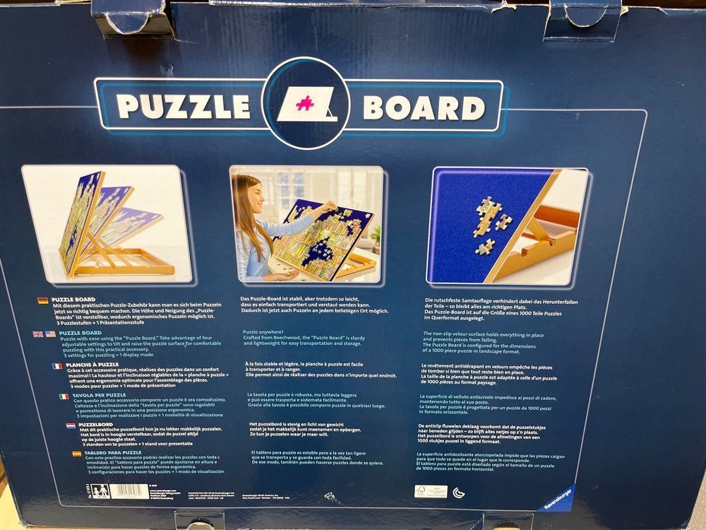 Ravensburger Puzzles: Ravensburger Puzzle Board Puzzlebrett Neuwertig – Neu (gemäss Beschreibung) aus Sennhof von Sammlung 1