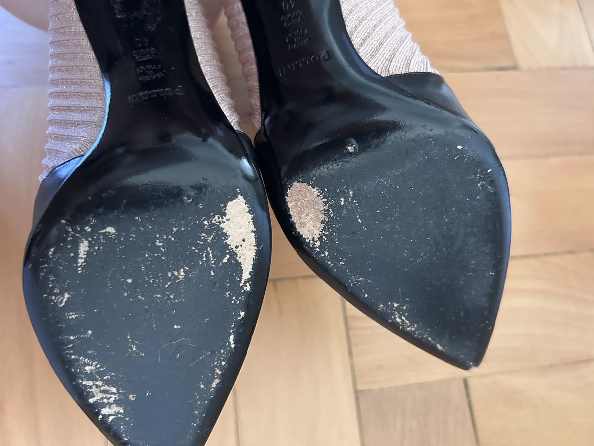 Scarpe da donna: Mid-calf fabric and leather boots by Pollini – Nuovo (secondo la descrizione) da Biel/Bienne venduto da zit_v5yc 9