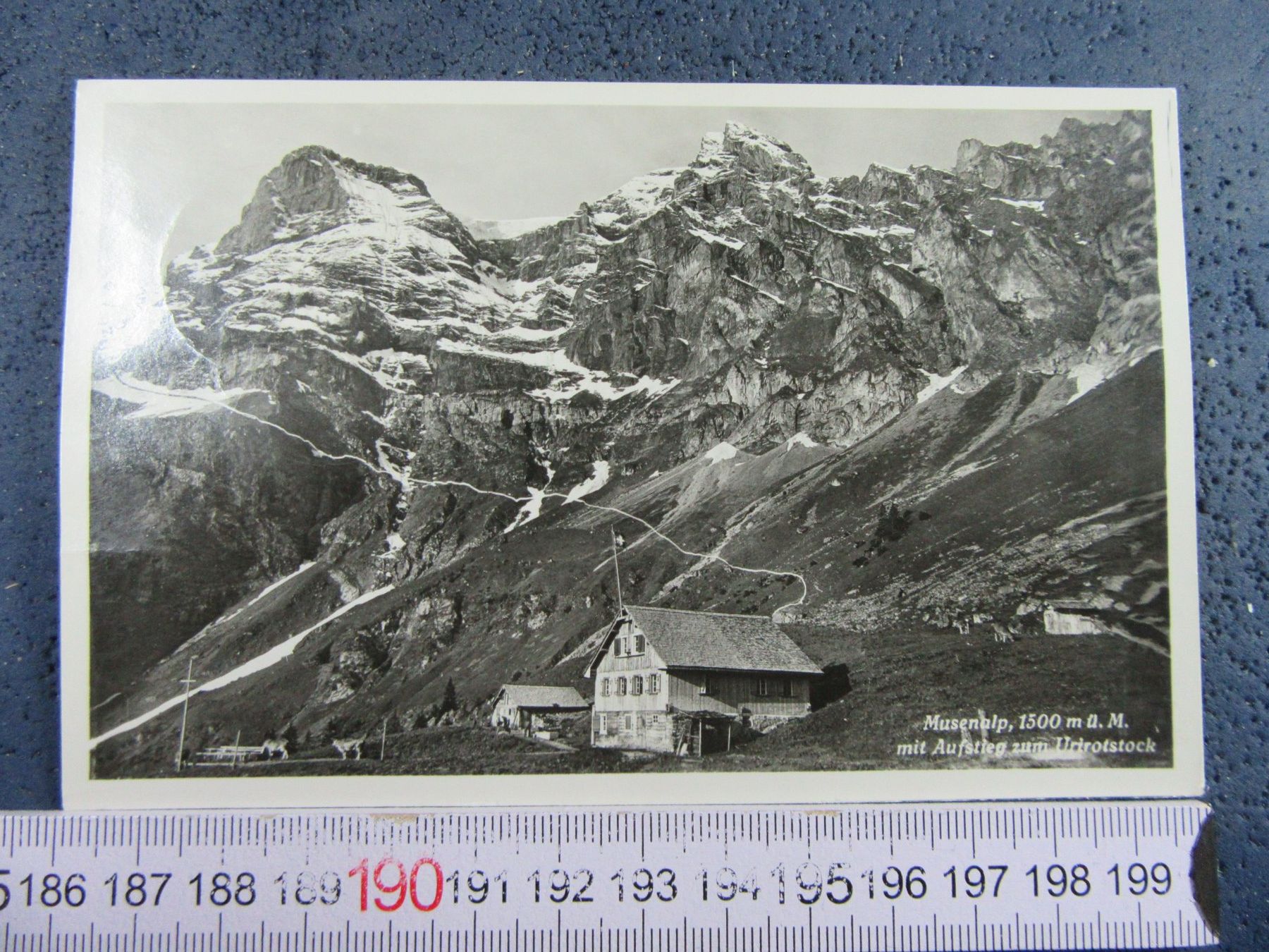 Cartoline postali: MUSENALP URI AK – Usato da Ettingen venduto da Hausi4711