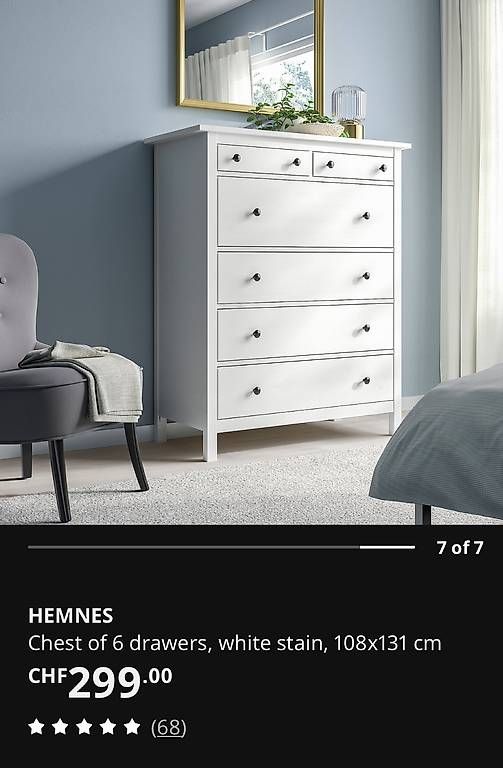 Ikea Cassettiere: Hemnes Kommode – Usato da Belp venduto da mekiti 1