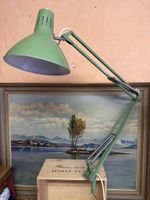 Architektenlampe Tischlampe Regent grün verstellbar gebrauch