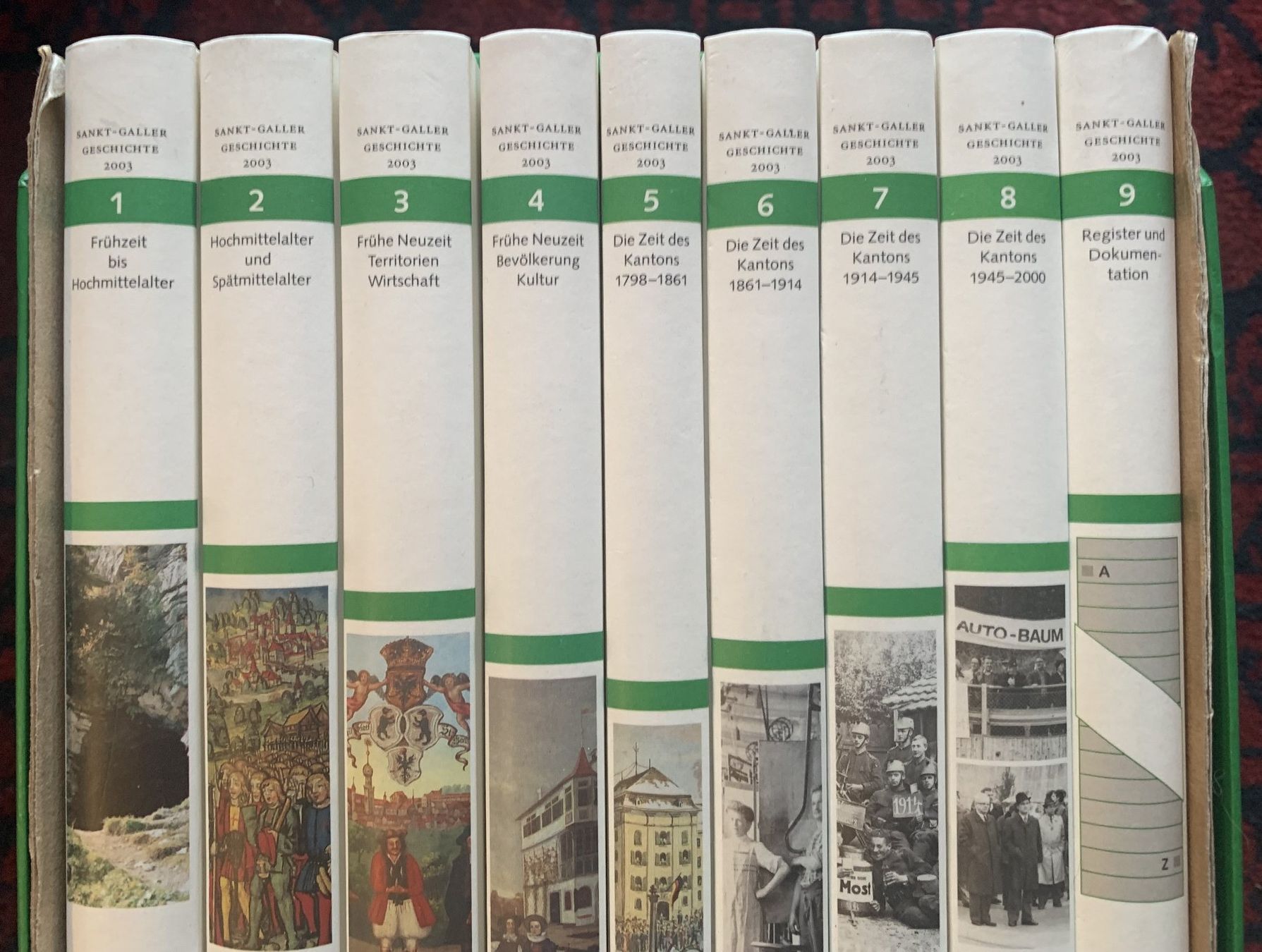 Libri: Komplettausgabe Sankt Galler Geschichte 2003 – Usato da Volketswil venduto da zwitsch33 1