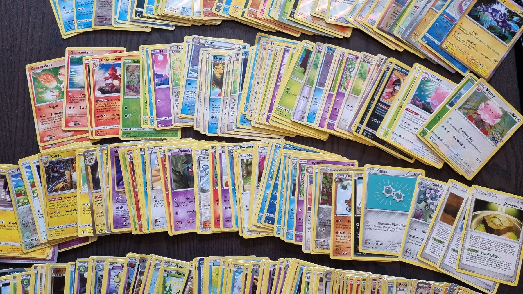 Pokémon Carte collezionabili: Ca. 450 Pokémon Karten Deutsch & Englisch – Usato da Bern venduto da NeoSatoshi 2