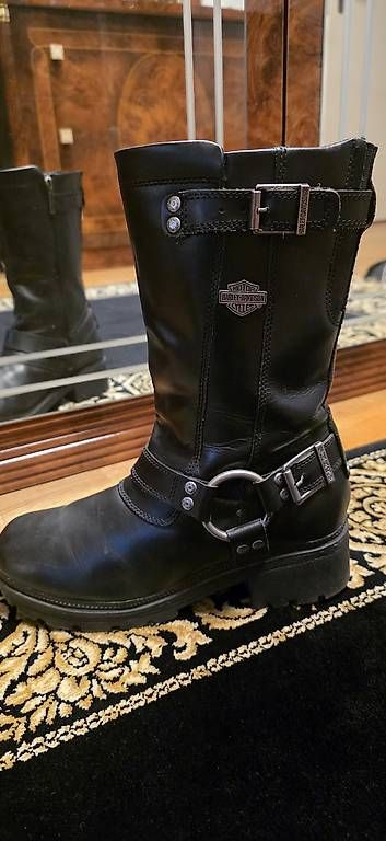 Harley-Davidson Damenschuhe: Harley Davidson Damen Lederstiefel, Motorrad – Gebraucht aus Kaufdorf von Nati-Nati 1