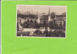 Bern-Museum und die Alpen