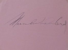 Mercedes McCambridge (1916-2004) Schauspielerin - Autogramm