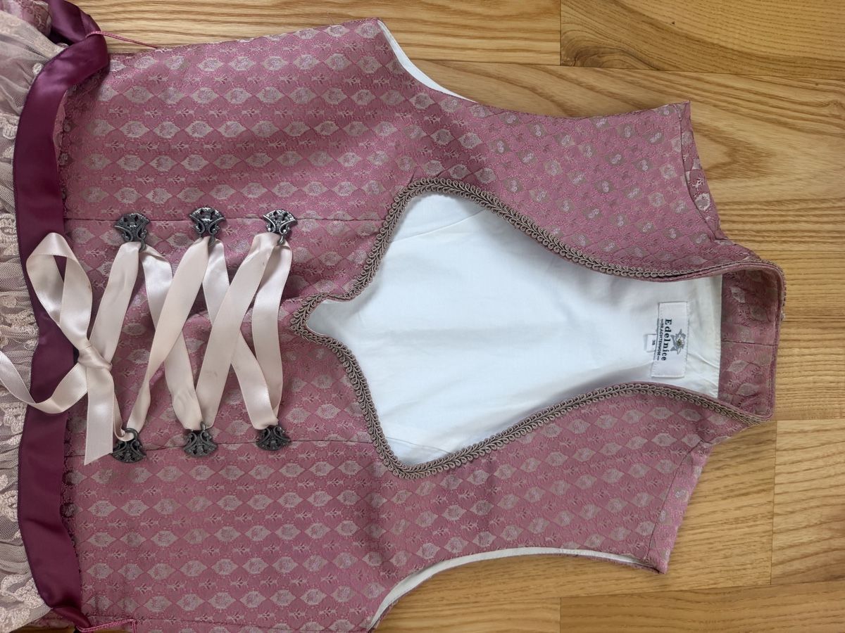 Vestiti: Dirndl Kleid pink Grösse 38 mit Spitze – Usato da Therwil venduto da massimo_gino