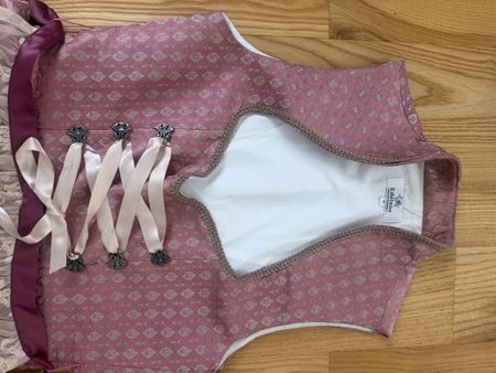 Dirndl Kleid pink Grösse 38 mit Spitze