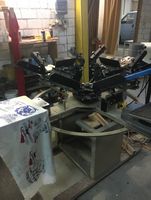 Siebdruckmaschine Karussell 4 Farben Textildruck top! (59)