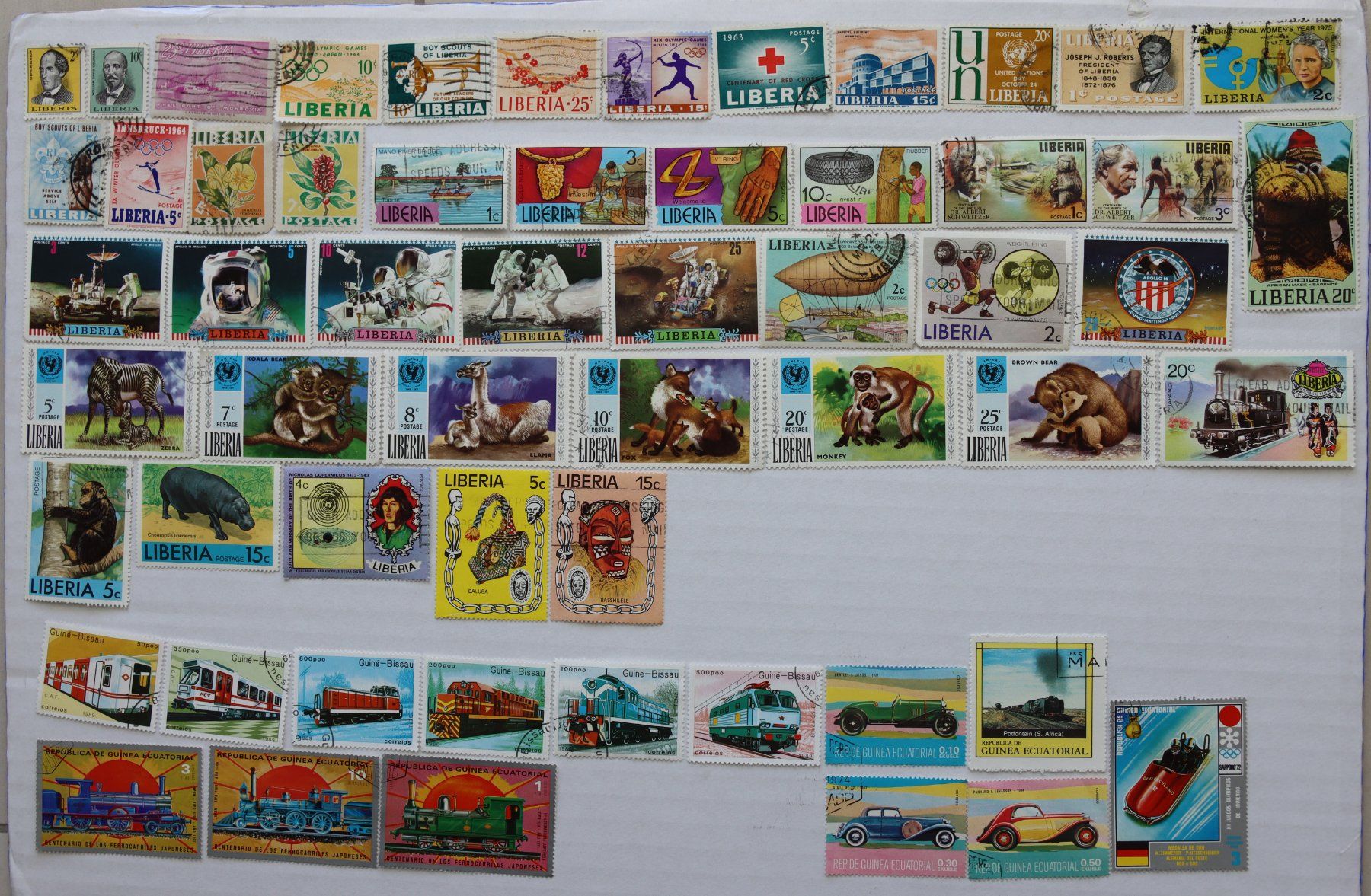 Tutti i francobolli: Briefmarken Afrika (1) – Usato da Oberentfelden venduto da lakipul 1