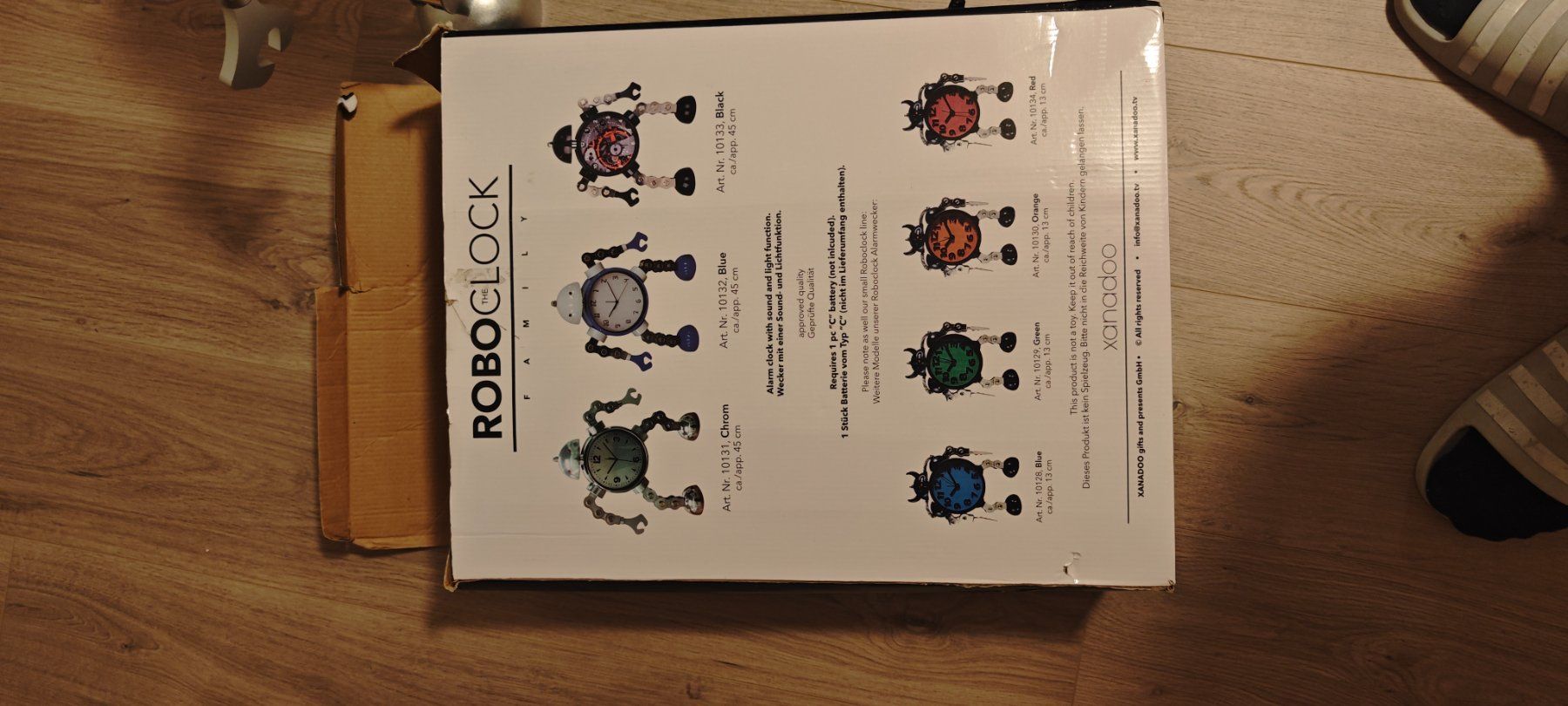 Orologi da terra & Orologi da parete: Robo Clock - Xanadoo 45cm – Nuovo e nell'imballaggio originale da Braunau venduto da AIB_Albastru 4