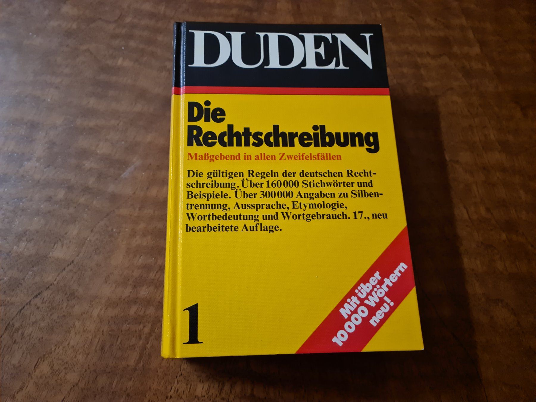 Libri: DUDEN Die Rechtschreibung – Usato da Erstfeld venduto da Mario_boe0